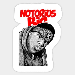 NOTORIUS BIG Sticker